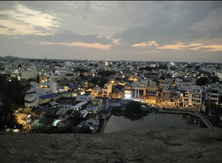 Namakkal Rock Fort Landmark near Mohanur